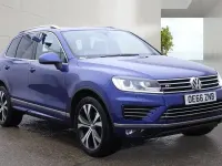 Used VW Touareg R-line 2017 Blue SUV