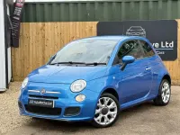 Used Fiat 500 S 69 HP (50 kW) 2014 Blue Hatchback