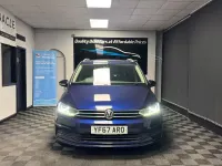 Used VW Touran SE 115 HP (84 kW) 2017 Blue MPV