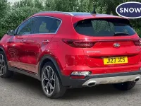 Used Kia Sportage GT-Line S 136 HP (100 kW) 2021 Red SUV