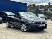 Used VW Golf SE 105 HP (77 kW) 2011 Purple Cabriolet