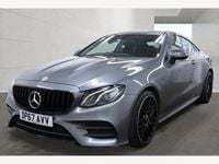 Used Mercedes E220 AMG line 194 HP (142 kW) 2018 Grey Coupe