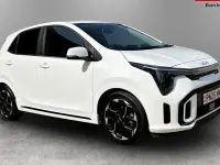 Used Kia Picanto GT-Line S 77 HP (56 kW) 2024 White Hatchback