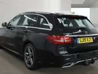 Used Mercedes C220 AMG Line Premium 191 HP (140 kW) 2019 Black Estate