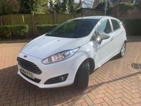 Used Ford Fiesta Zetec 2014 White Hatchback