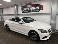 Used Mercedes C220 Premium Plus 170 HP (125 kW) 2017 White Cabriolet