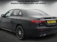 Begagnad Mercedes E400 AMG line 330 HK (242 kW) 2022 Svart Sedan