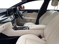 Used Mercedes CLS350 AMG Line Premium 258 HP (189 kW) 2016 Hyacinth red Sedan
