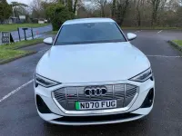 Usado Audi e-tron S-Line 300 kW (408 HP) 2020 Branco SUV