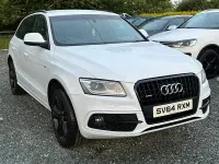 Used Audi Q5 S-line plus 190 HP (139 kW) 2014 White SUV