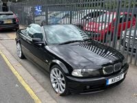 Used BMW 320 Cabriolet 2002 Black Cabriolet