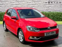 Used VW Polo Match 2017 Red Hatchback