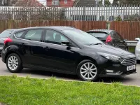 Used Ford Focus Titanium 125 HP (91 kW) 2018 Black Hatchback