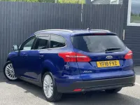Używany Ford Focus Titanium X 120 KM (88 kW) 2018 Niebieski Kombi