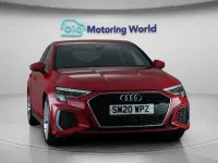 Used Audi A3 Sportback S-Line 150 HP (110 kW) 2020 Red Hatchback