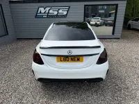 Begagnad Mercedes C250 AMG line 204 HK (150 kW) 2015 Vit Sedan
