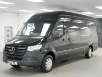 Begagnad Mercedes Sprinter Premium 150 HK (110 kW) 2024 Svart Van