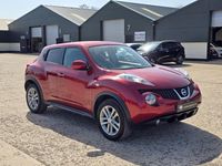 Used Nissan Juke Acenta 117 HP (86 kW) 2011 Red SUV