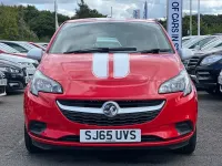 Used Vauxhall Corsa 89 HP (65 kW) 2015 Red Hatchback