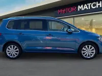 Used VW Touran SEL 150 HP (110 kW) 2017 Blue MPV