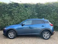 Used Mazda CX-3 105 HP (77 kW) 2017 Blue SUV