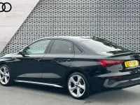 Used Audi A3 S-Line 150 HP (110 kW) 2021 Black Sedan