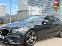Used Mercedes E220 AMG line 194 HP (142 kW) 2019 Black Sedan