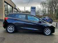 Used Ford Fiesta Zetec 100 HP (73 kW) 2018 Agate black Hatchback