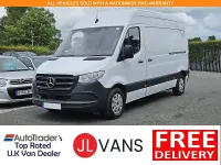 Used Mercedes Sprinter Premium 150 HP (110 kW) 2022 White Van