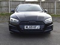 Used Audi A5 S-Line 190 HP (139 kW) 2019 Black Coupe