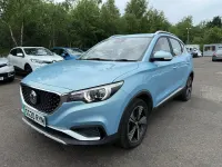 Used MG ZS Exclusive 105 kW (143 HP) 2020 Blue SUV
