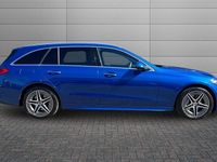 Used Mercedes C300e AMG Line Premium Plus 313 HP (230 kW) 2023 Spectral blue Estate