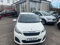 Used Peugeot 108 Active 68 HP (50 kW) 2015 White Hatchback