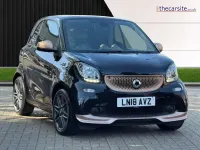 Used Smart ForTwo Coupé 90 HP (66 kW) 2018 Black Coupe