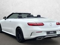 Used Mercedes E220 AMG line 194 HP (142 kW) 2018 White Cabriolet