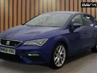 Used Seat Leon FR 190 HP (139 kW) 2018 Blue Hatchback