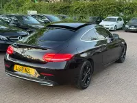 Used Mercedes C220 Premium 2018 Black Coupe