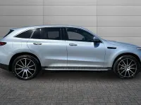 Usado Mercedes EQC400 AMG line 300 kW (408 HP) 2020 Prateado SUV