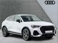 Used Audi Q3 Black Edition 150 HP (110 kW) 2024 White SUV
