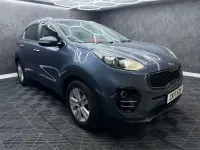 Used Kia Sportage 115 HP (84 kW) 2017 Blue SUV