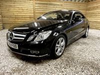 Used Mercedes E200 SE 185 HP (136 kW) 2010 Black Coupe