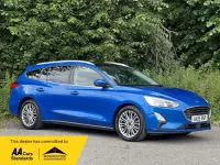 Used Ford Focus Titanium X 2019 Blue Estate