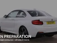 Used BMW 218 M Sport 136 HP (100 kW) 2021 White Coupe