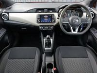 Used Nissan Micra Acenta 92 HP (67 kW) 2022 Orange Hatchback