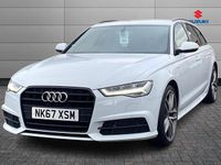 Used Audi A6 Black Edition 187 HP (137 kW) 2017 White Estate