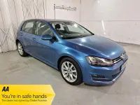 Used VW Golf VII GT 2016 Blue Hatchback