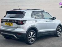 Used VW T-Cross Black Edition 110 HP (80 kW) 2022 Silver SUV