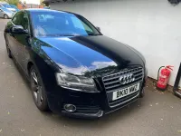 Used Audi A5 S-Line 180 HP (132 kW) 2010 Black Coupe