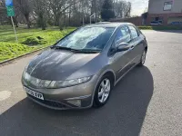Käytetty Honda Civic ES 138 HP (101 kW) 2008 Harmaa Viistoperä