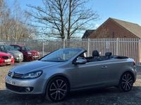 Used VW Golf Cabriolet GT 140 HP (102 kW) 2012 Silver Cabriolet
